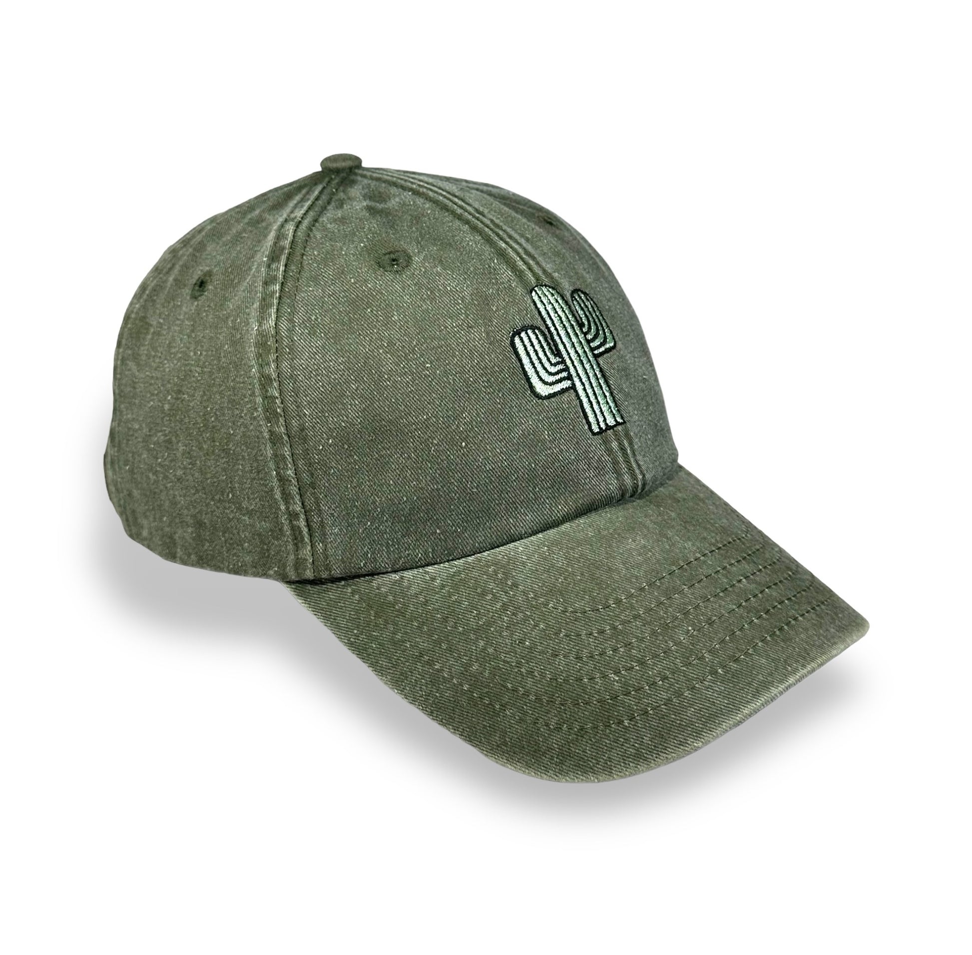 Cactus Cap - Olive Green - Daddies hats