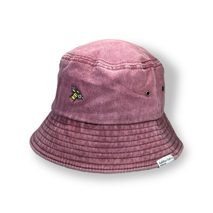 Bee Bucket - Burgundy - Daddies hats