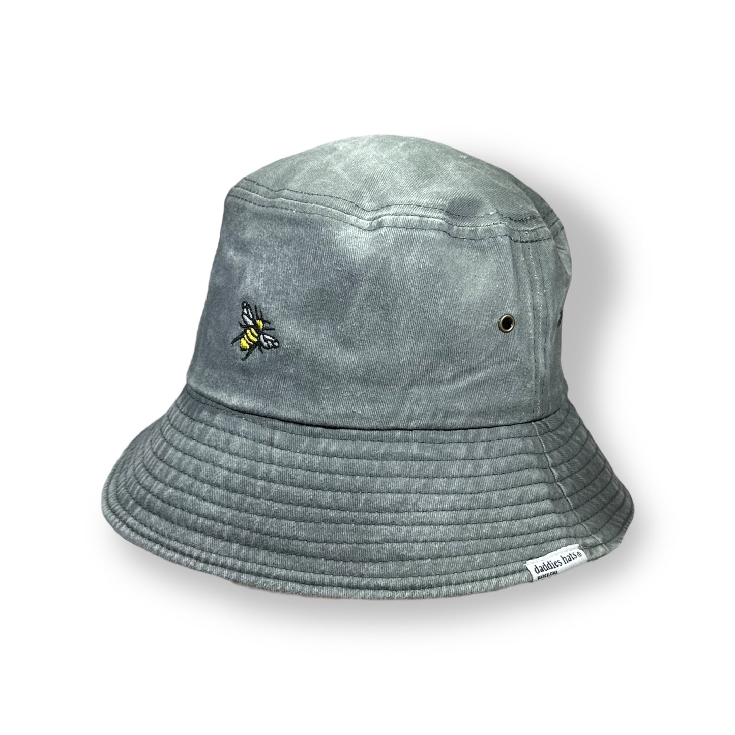 Bee Bucket - Grey - Daddies hats