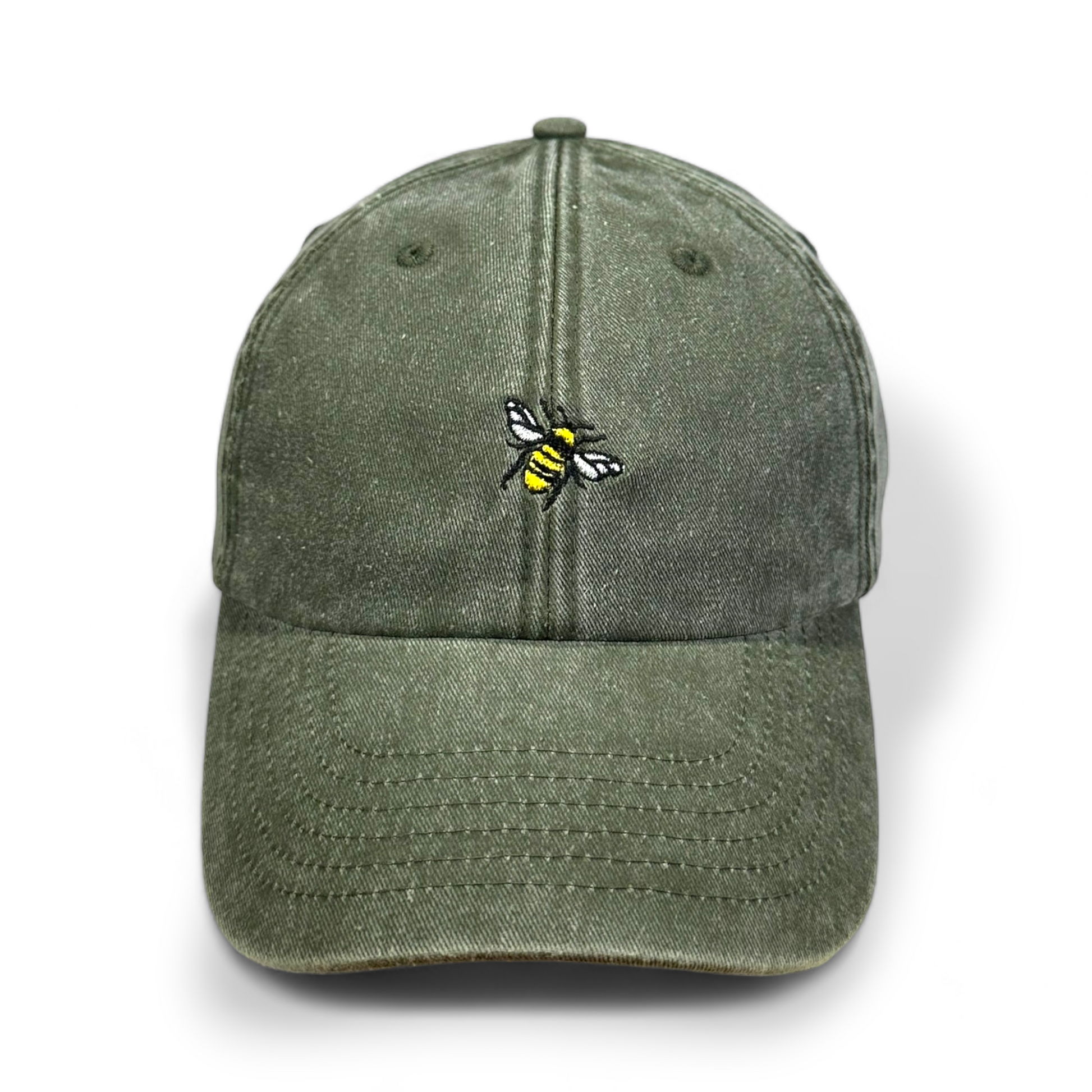 Bee Cap - Olive Green - Daddies hats