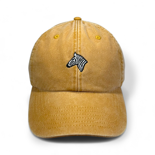 Zebra Cap - Mustard - Daddies hats