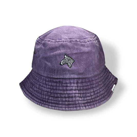 Zebra Bucket - Purple - Daddies hats