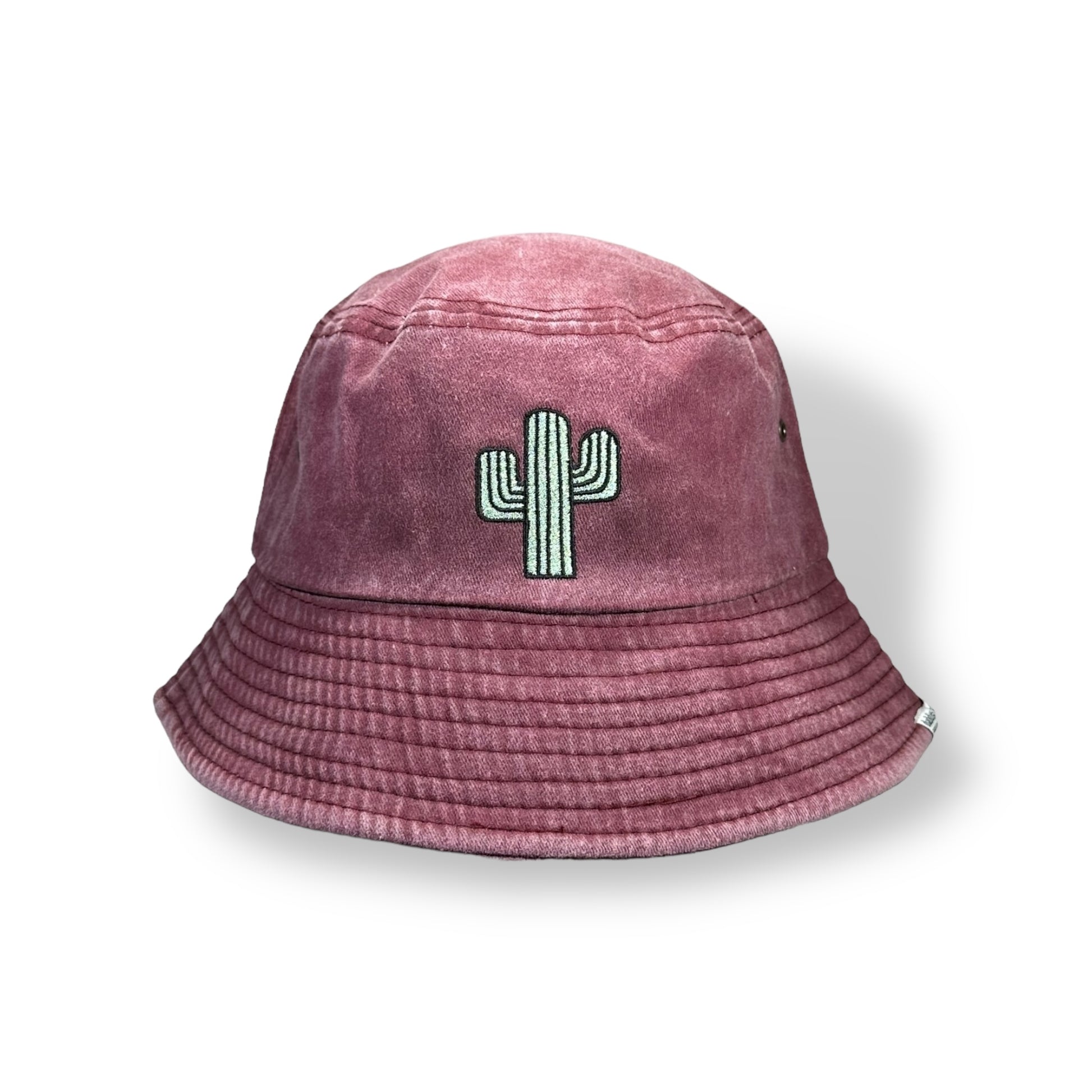 Cactus Bucket - Burgundy - Daddies hats