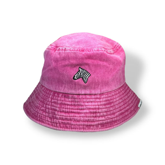 Zebra Bucket - Pink - Daddies hats