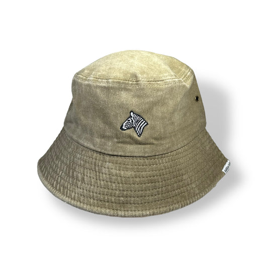 Zebra Bucket - Ocre - Daddies hats