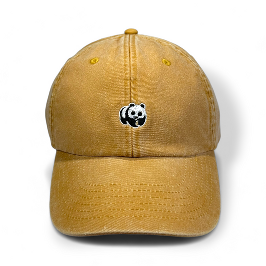 Panda Cap - Mustard - Daddies hats