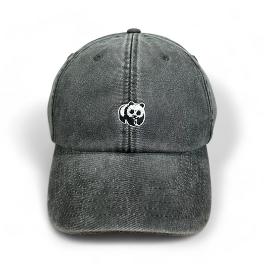 Panda Cap - Black - Daddies hats