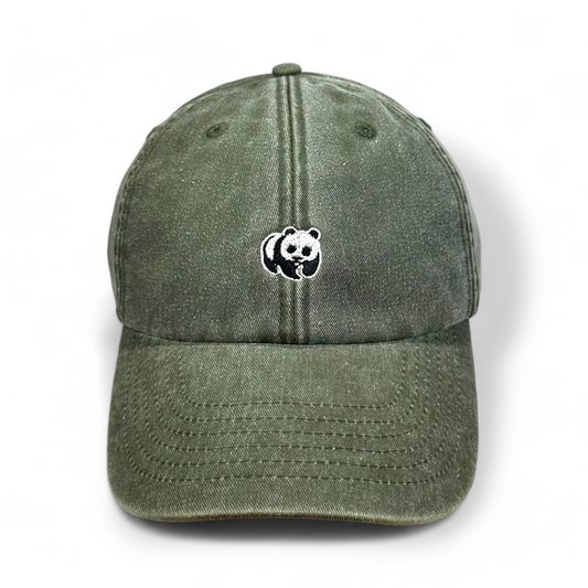 Panda Cap - Olive Green - Daddies hats