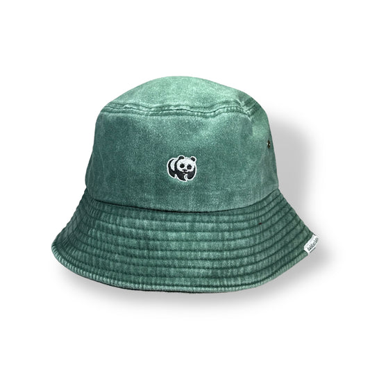 Panda Bucket - Green - Daddies hats