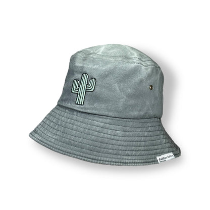 Cactus Bucket - Grey - Daddies hats