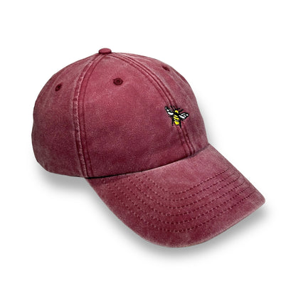 Bee Cap - Burgundy - Daddies hats